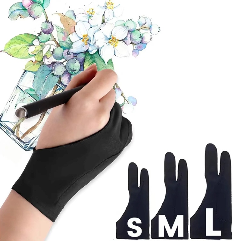 Drawing Glove Artist - Guantes de dibujo con dos dedos,