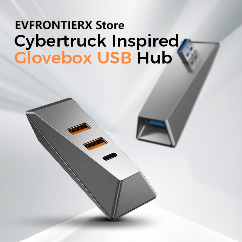 Usb Hub Type C - Estación de conexión para la guantera