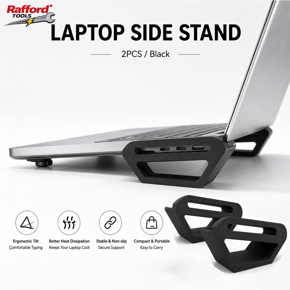 Tablet Lap Desk - Soporte Lateral para Portátil Rafford, Elevador