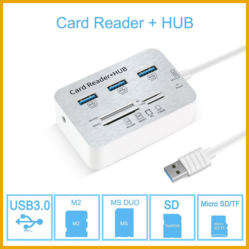 Adaptador de lectura de tarjet - Usb Hub Type C reseña y precio