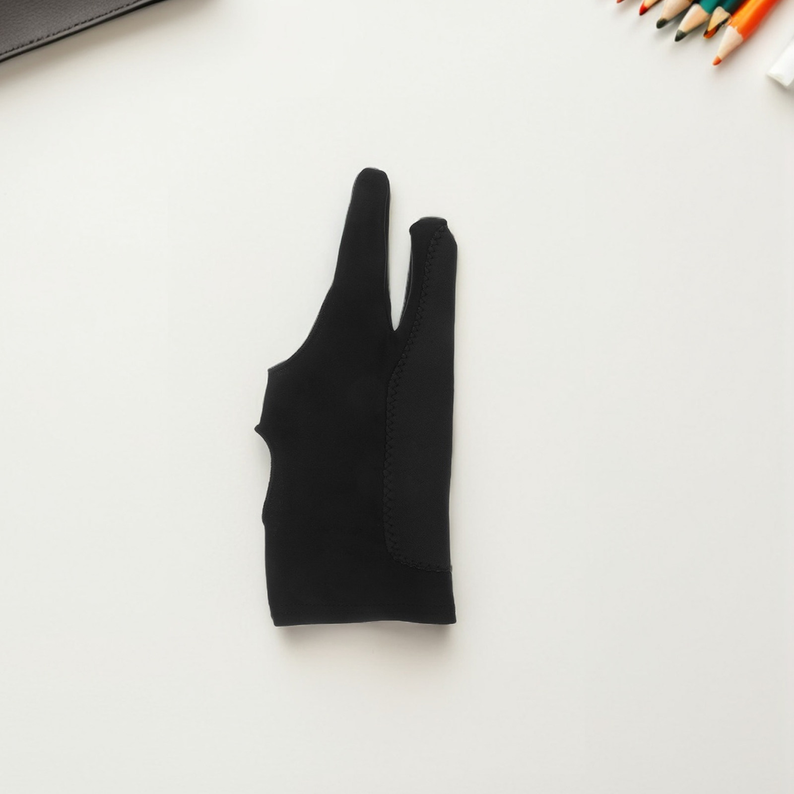 1 par de guantes de dos dedos  - Drawing Glove Artist reseña y precio