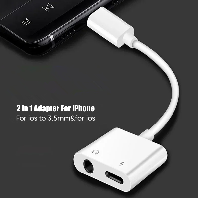 Adaptador de audio y carga 2 e - Wired Earphone Lightning reseña y precio
